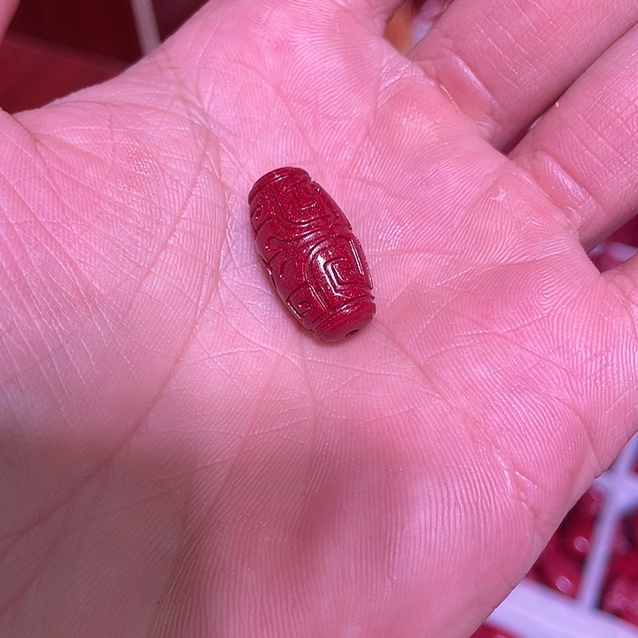 天然辰砂紫金砂配件一个2.1，1.1