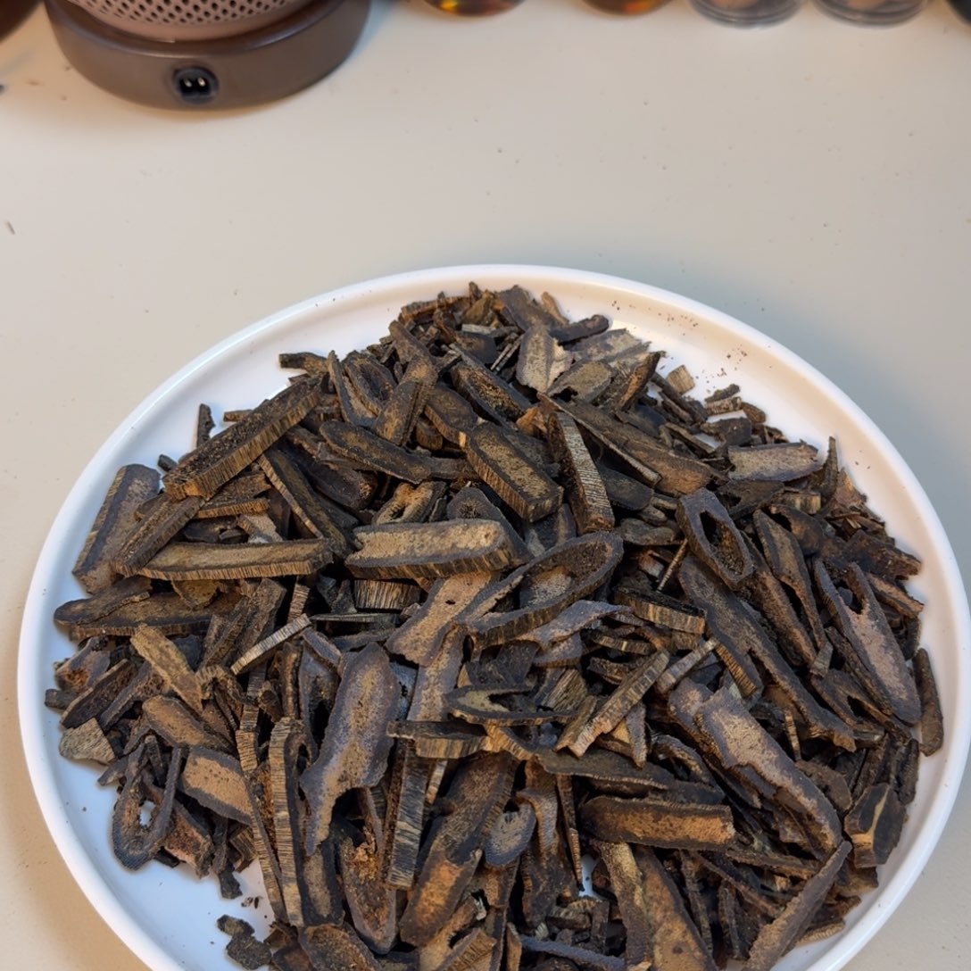 沉香沉香碎屑紫棋醇化边角料100克