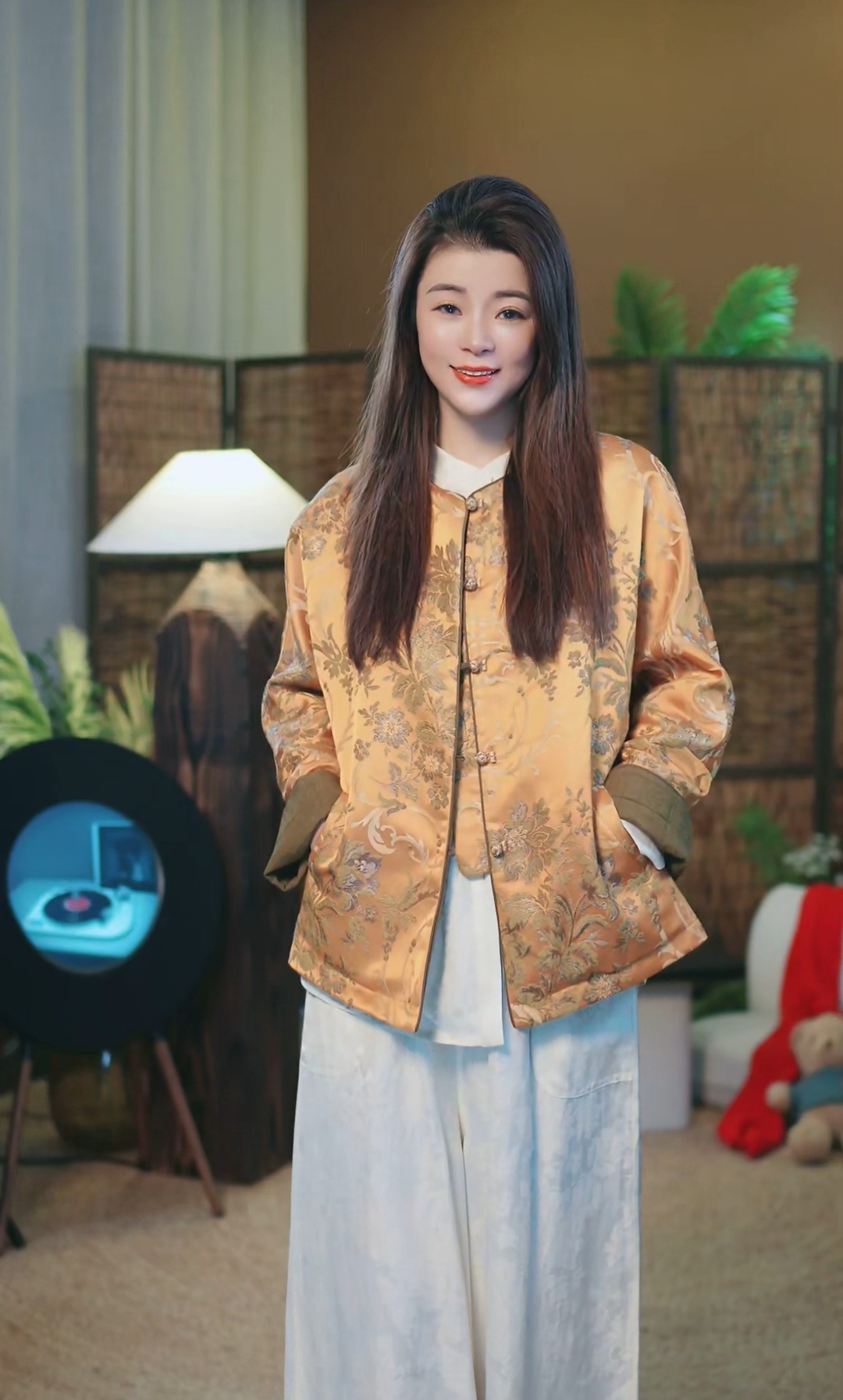 杯子家《宋锦新中式两面穿外套》秋冬保暖显瘦国风气质款