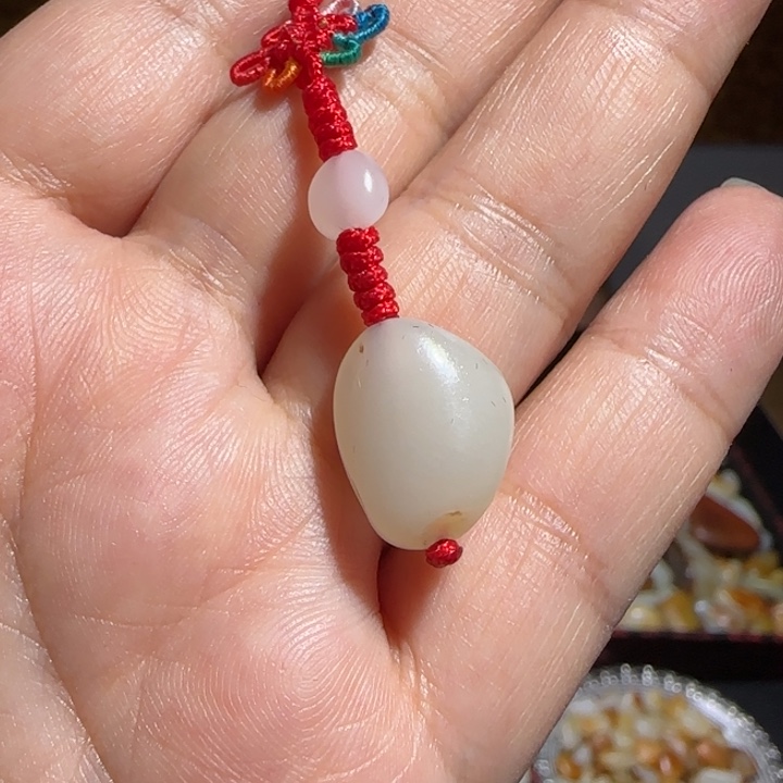 和田玉车挂未镶嵌