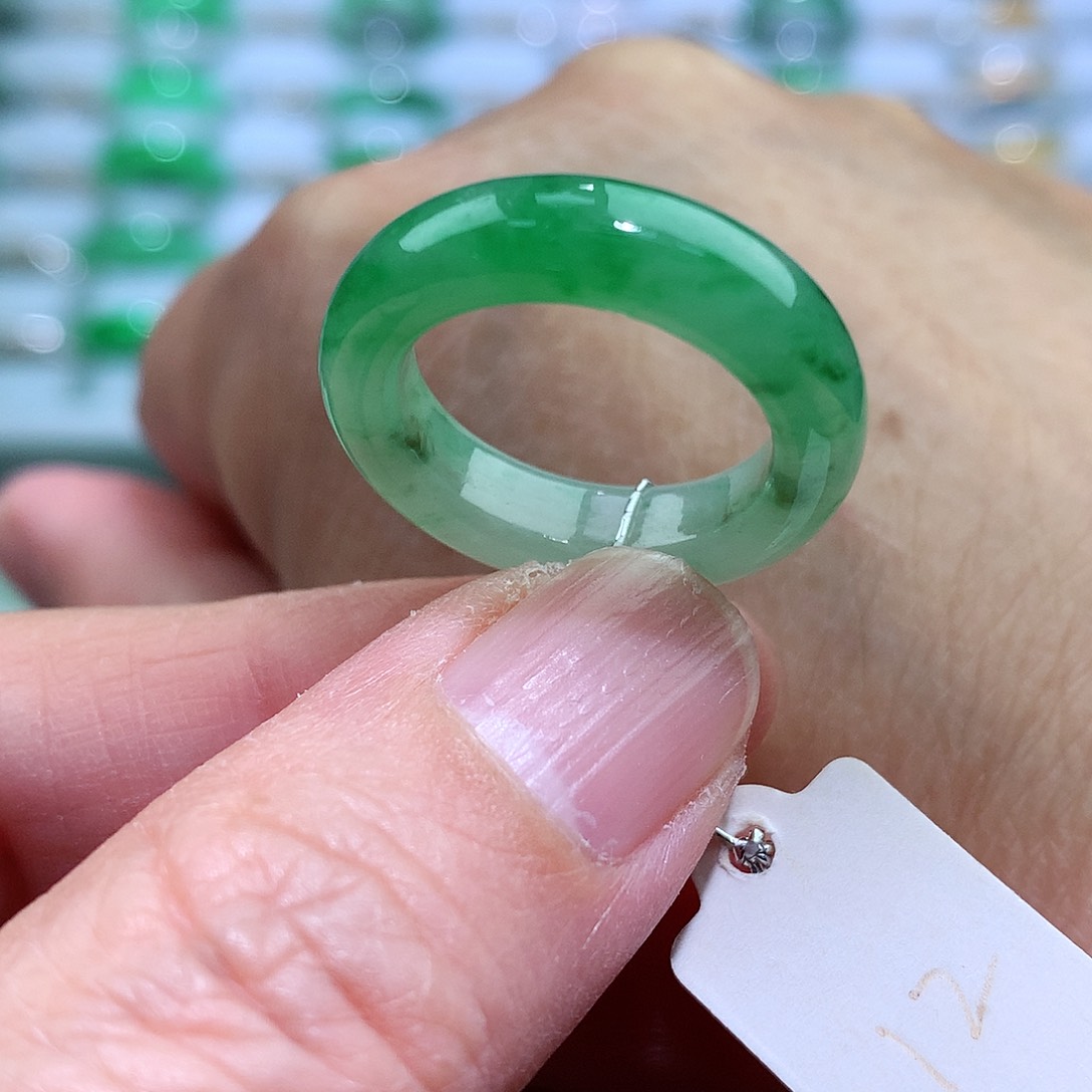 未镶嵌戒指翡翠12号