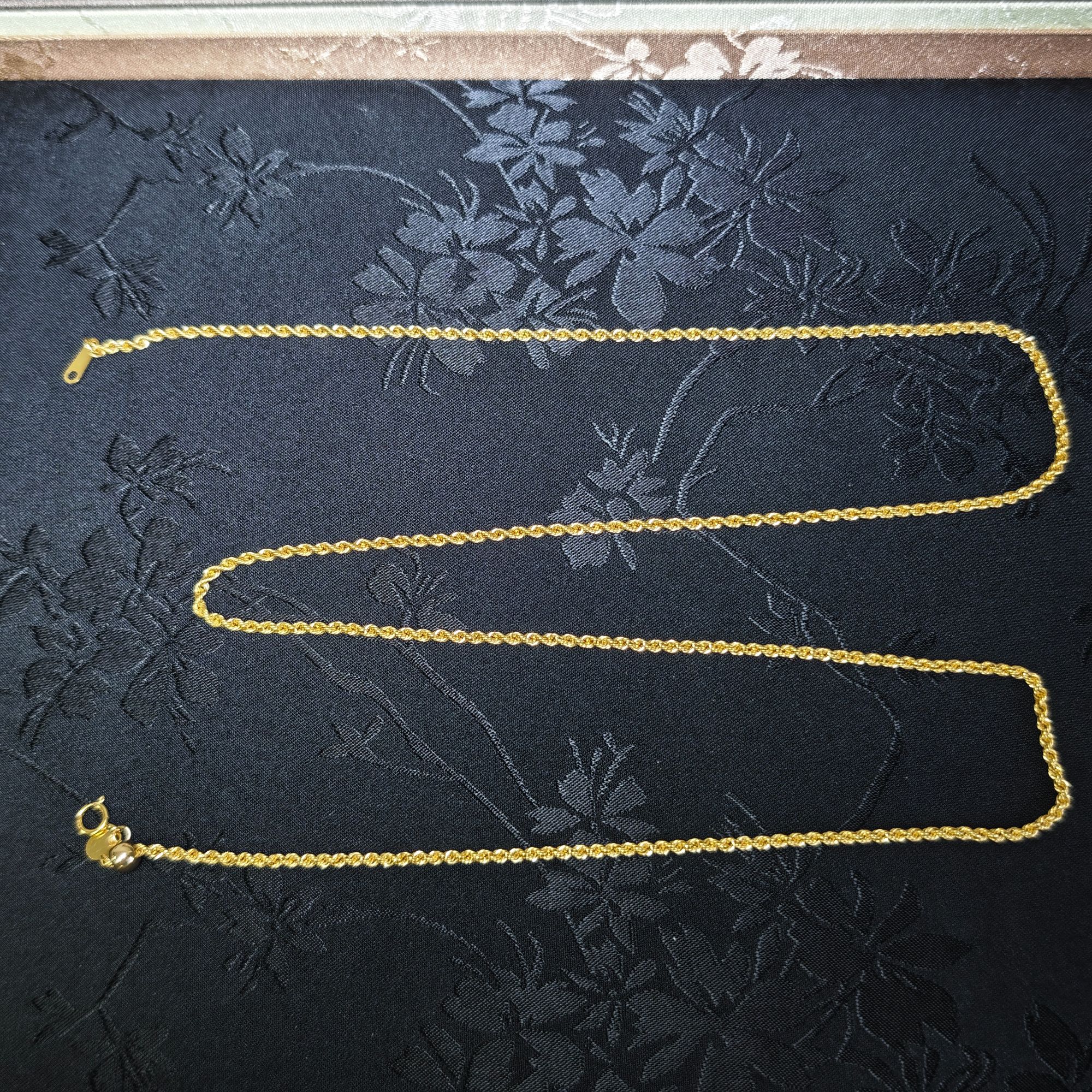 【画子甄选】战神链 18k金项链麻花链