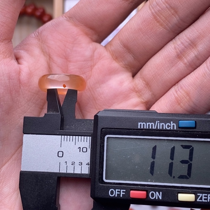 南红玛瑙配饰未镶嵌A*少微瑕