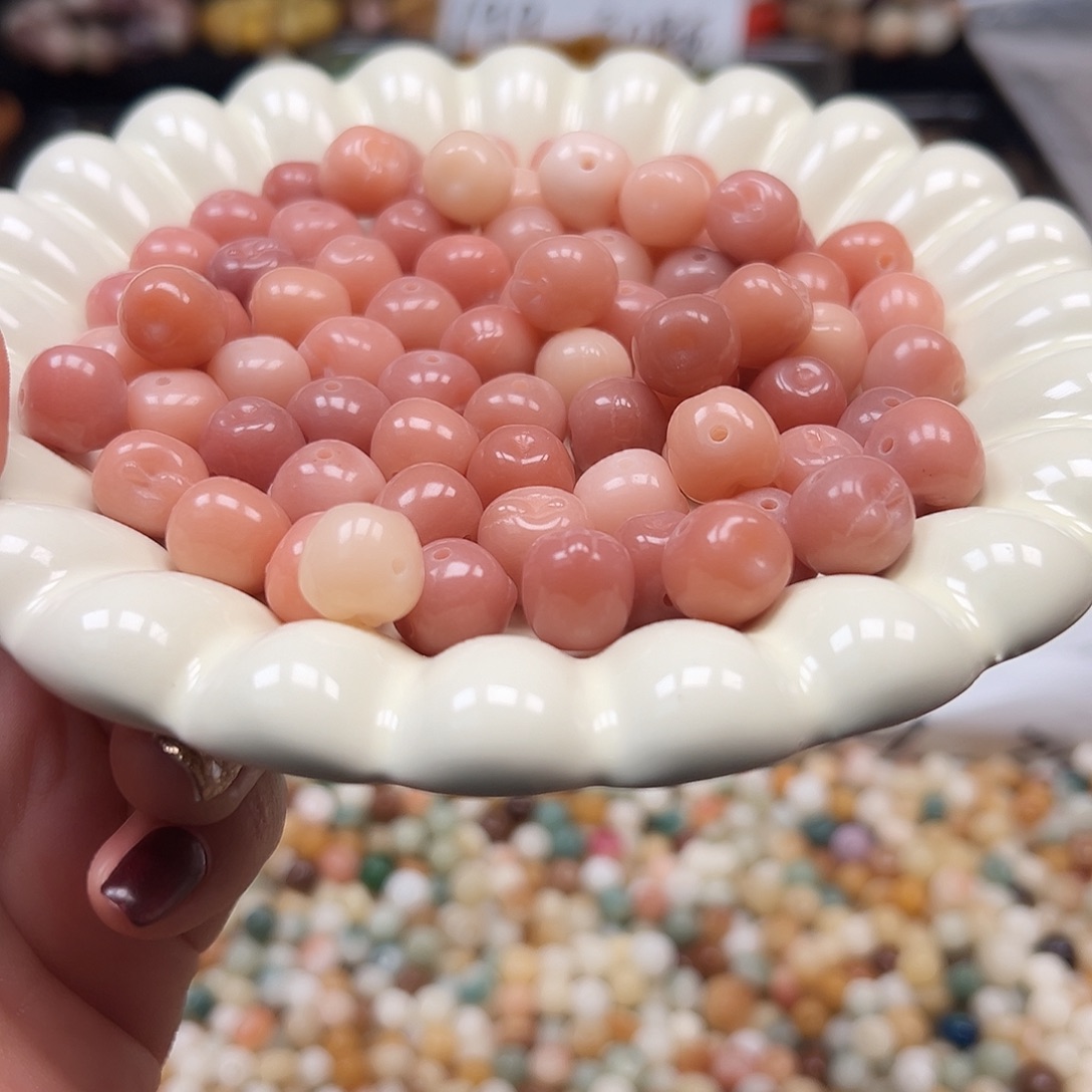 手串菩提根/象牙果粉苹果20颗