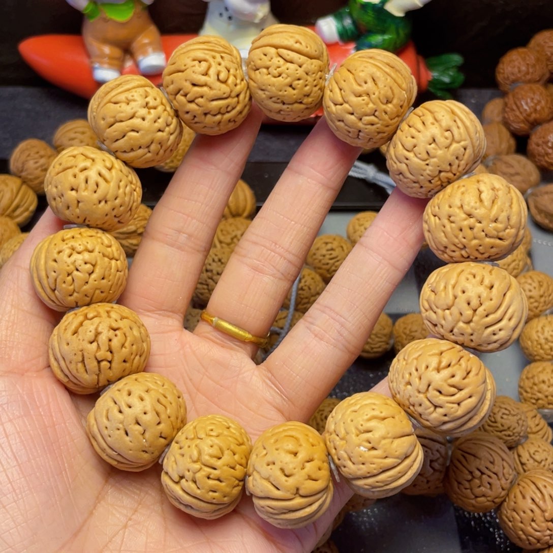 桃核手串ㄣ****ㄣ23磨盘手串