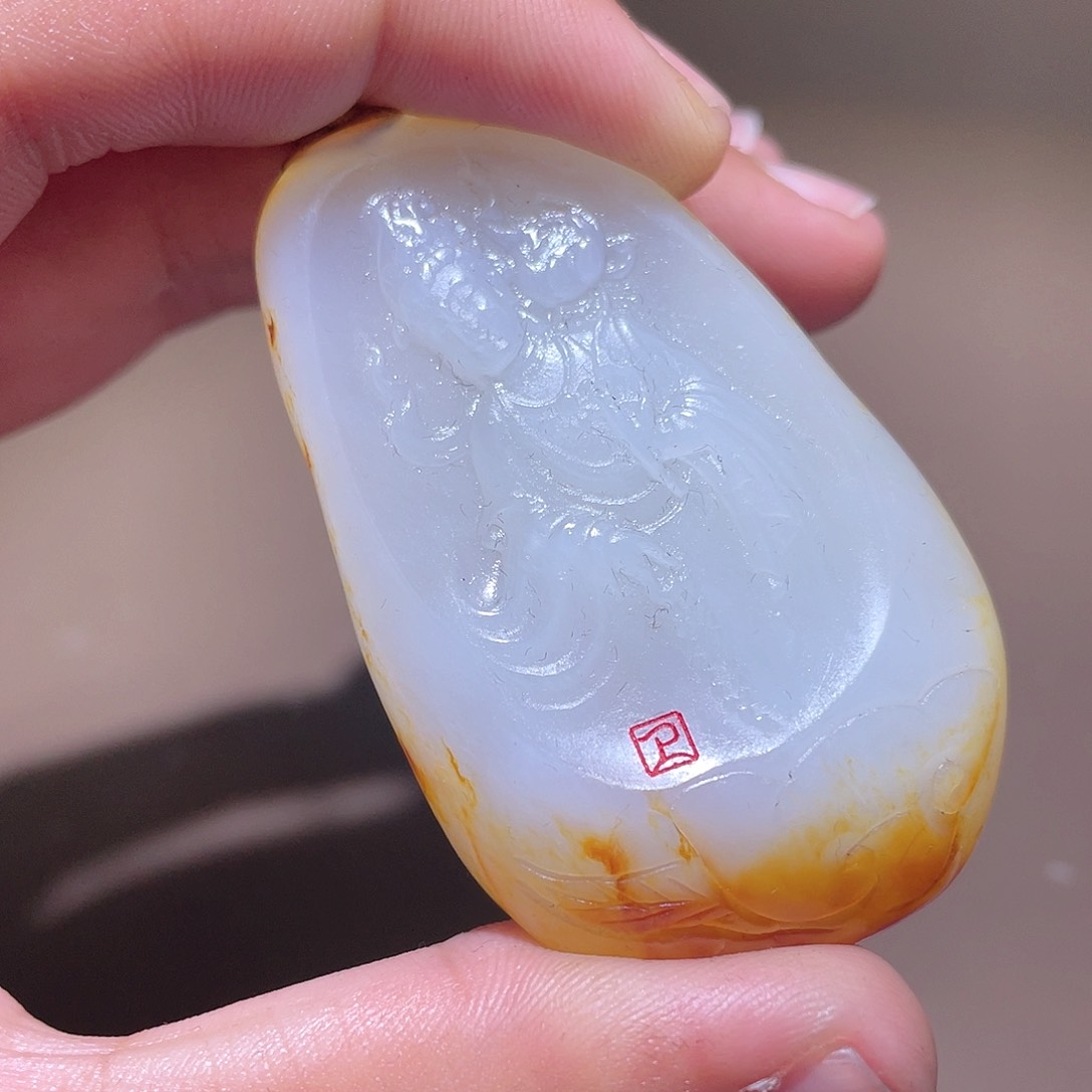 和田玉颈饰未镶嵌Z6