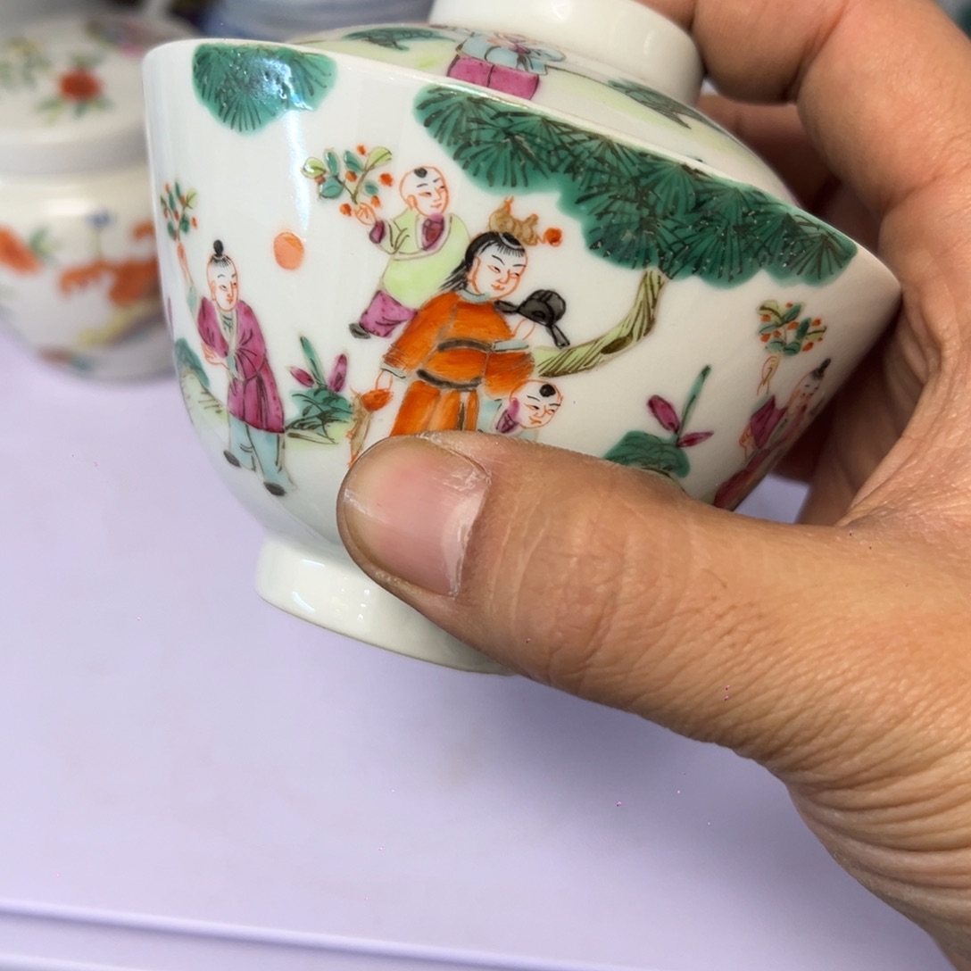 瓷片瓷器摆件、茶室雅器