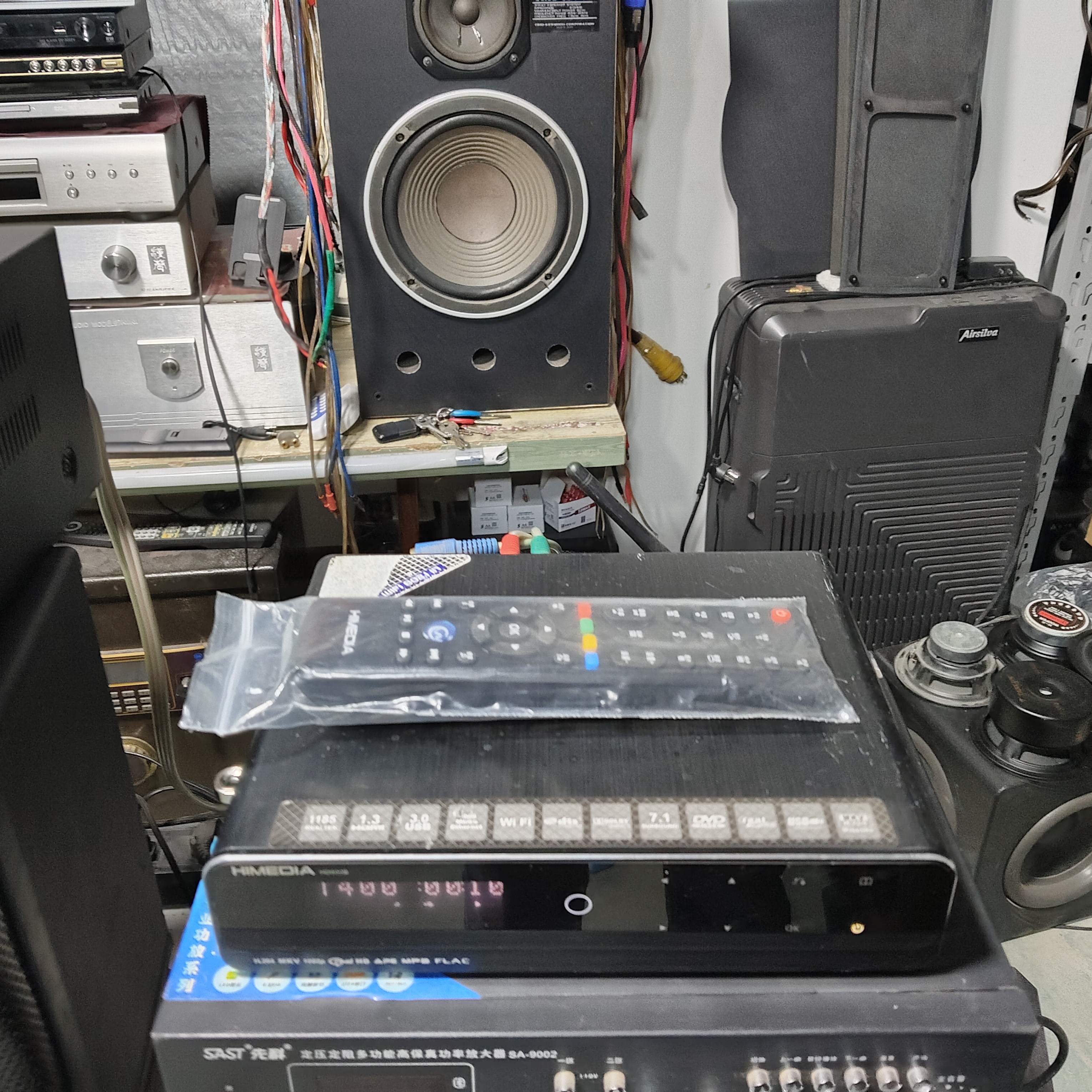 海美迪硬盘播放器，网络播放器实物图片，没有技术支持 不包邮价格