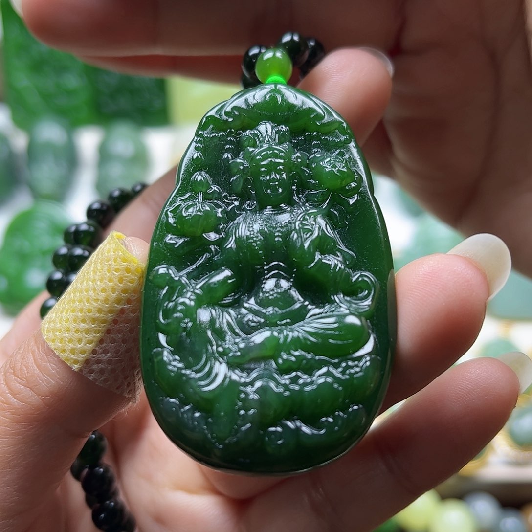 和田玉吊坠未镶嵌