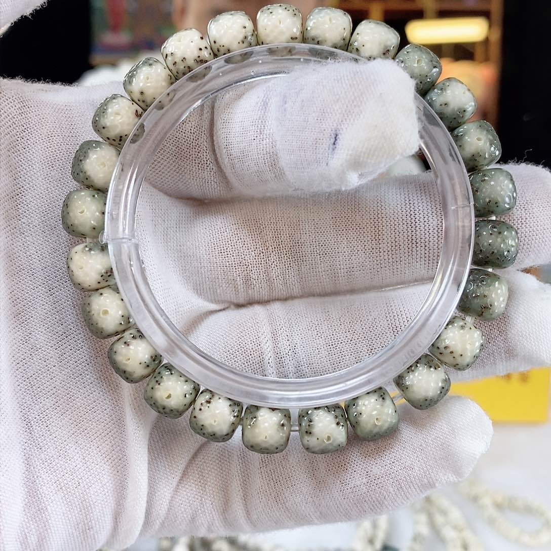 星月菩提手串X*-星月菩提雕刻手串