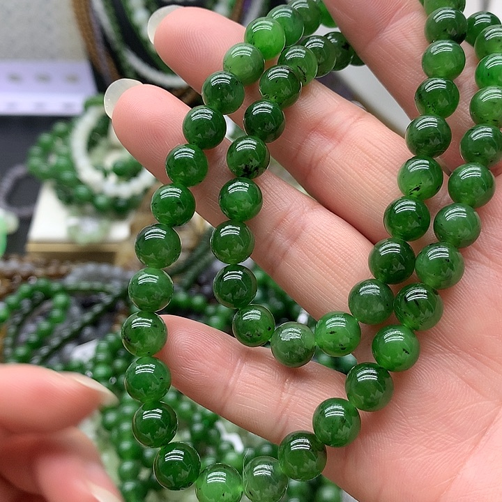 【闪购商品】和田玉手链未镶嵌8