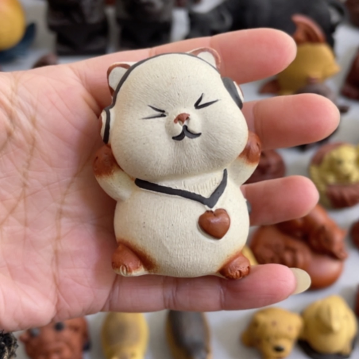 【闪购商品】紫砂茶宠紫砂小猫