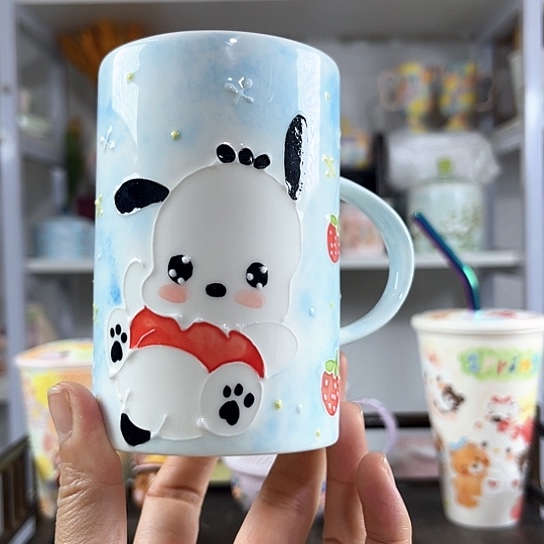 手绘高温釉下彩陶瓷