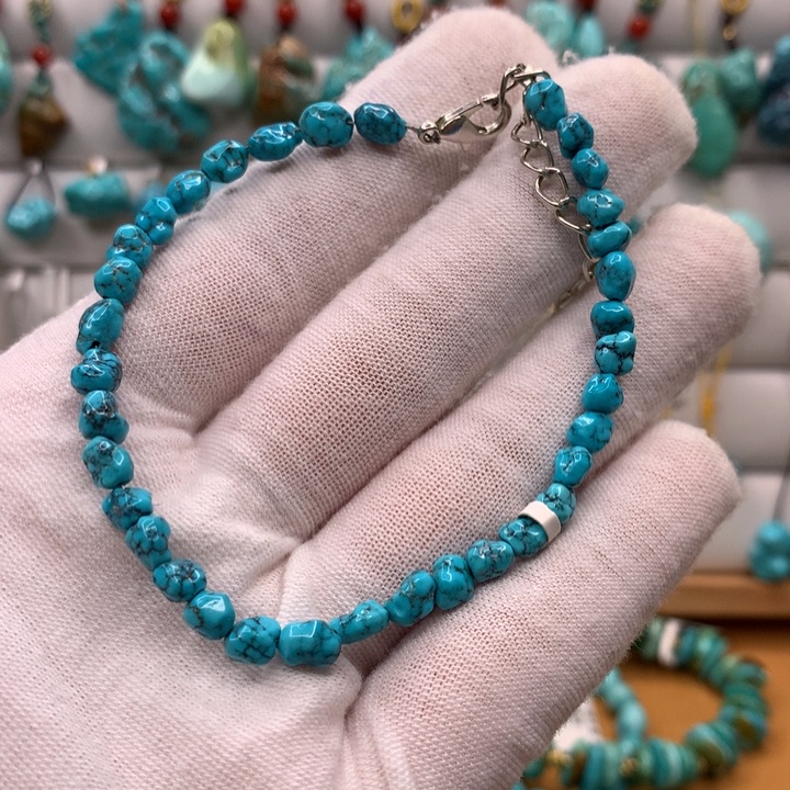 玛瑙/玉髓原矿未镶嵌青*