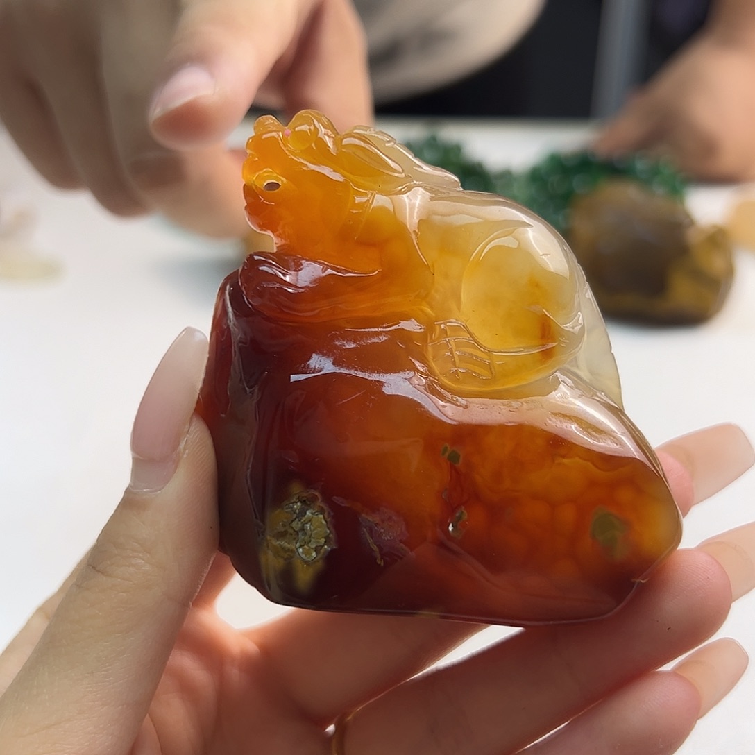 玛瑙/玉髓未镶嵌颈饰