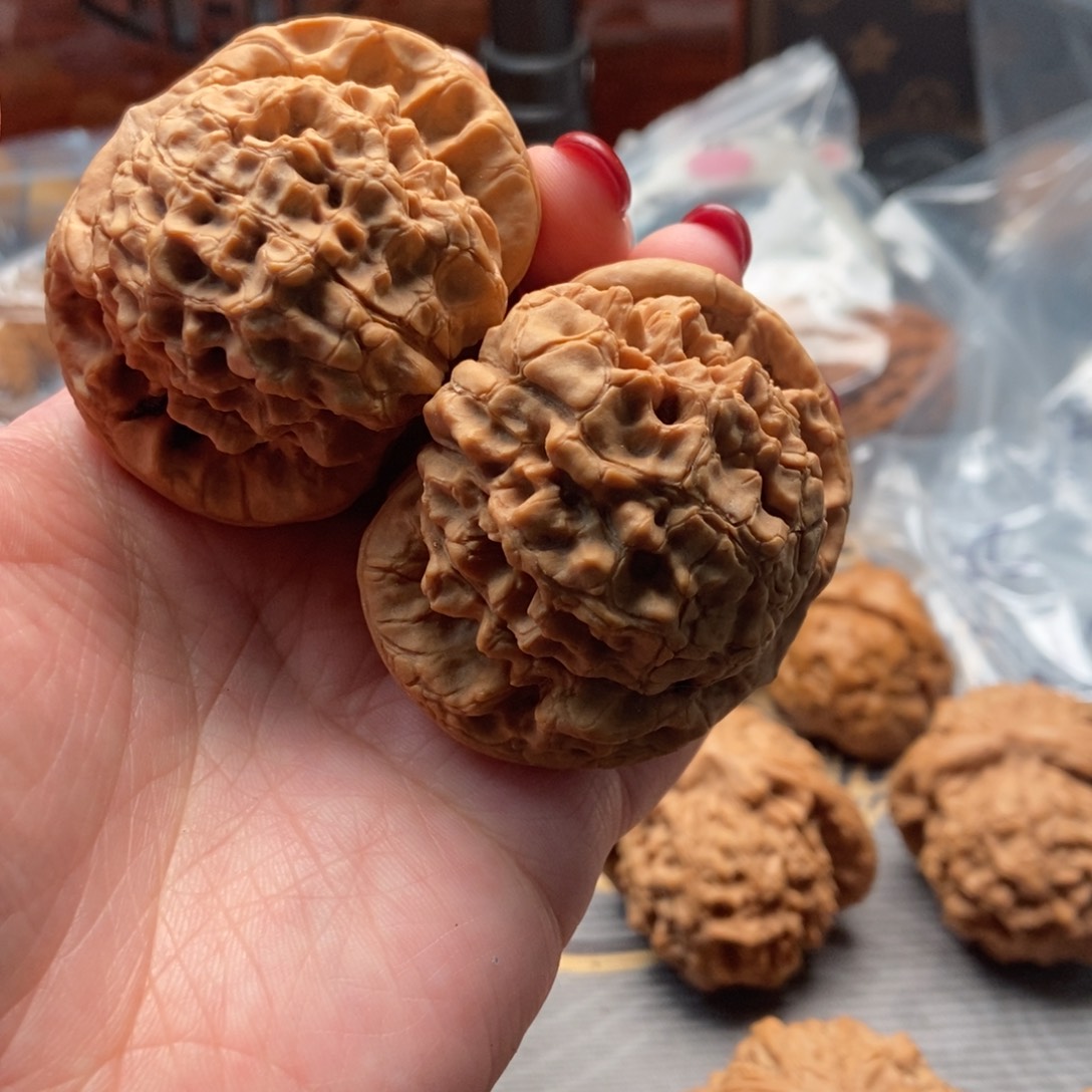 精***镜文玩核桃吊坠核桃