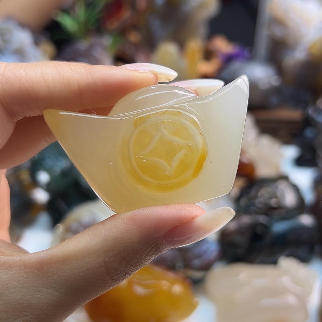 玛瑙/玉髓未镶嵌颈饰