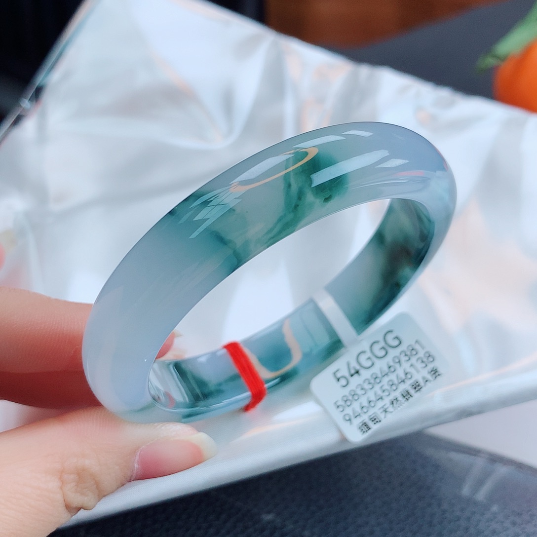 翡翠手镯未镶嵌缅甸天然翡翠a货