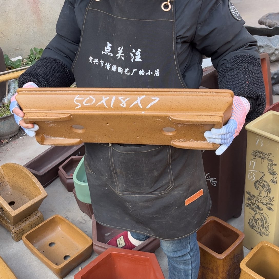 紫砂花盆盆景艺术