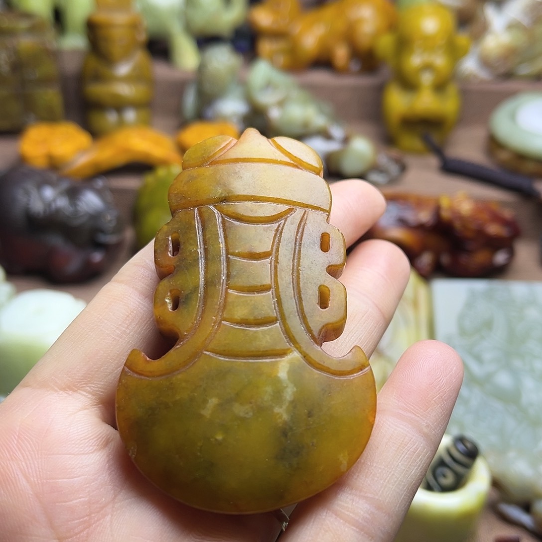 白玉菩提吊坠28。。
