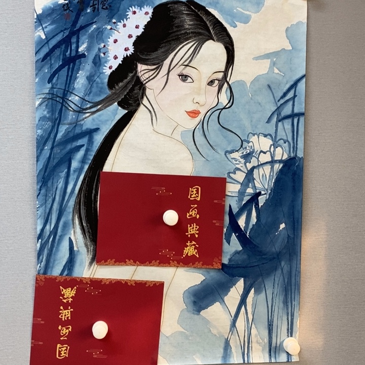 国画亲笔手绘原创