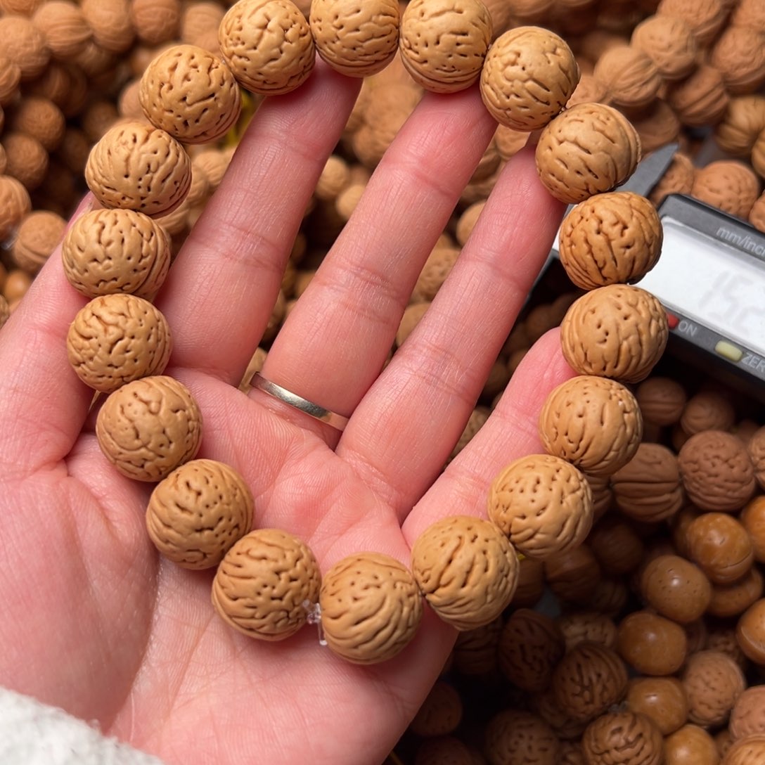 16尺寸肉纹元宝桃核