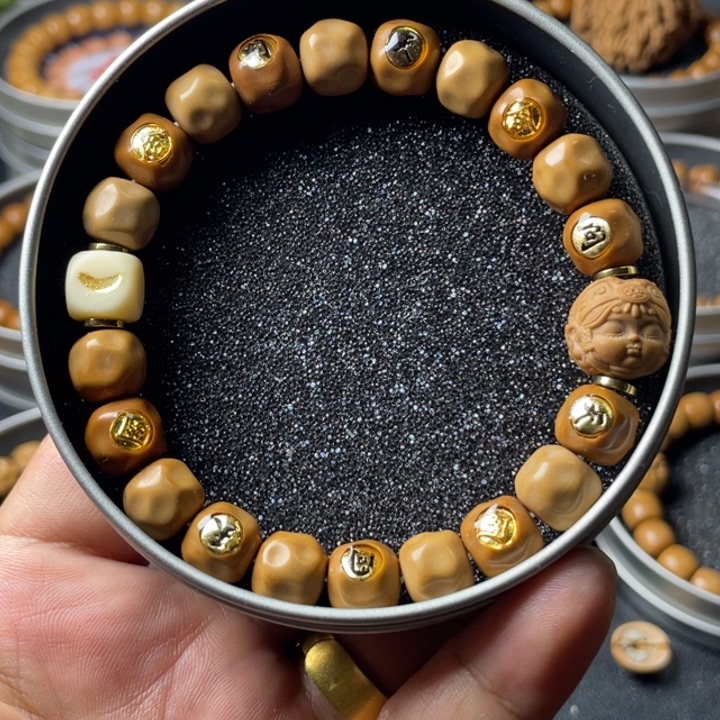 猴头核桃手串精品十标无相奶酪扎基拉姆配饰天花板毕业款10.5