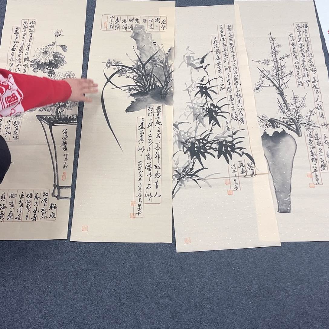 国画宣纸国画作品纯手绘