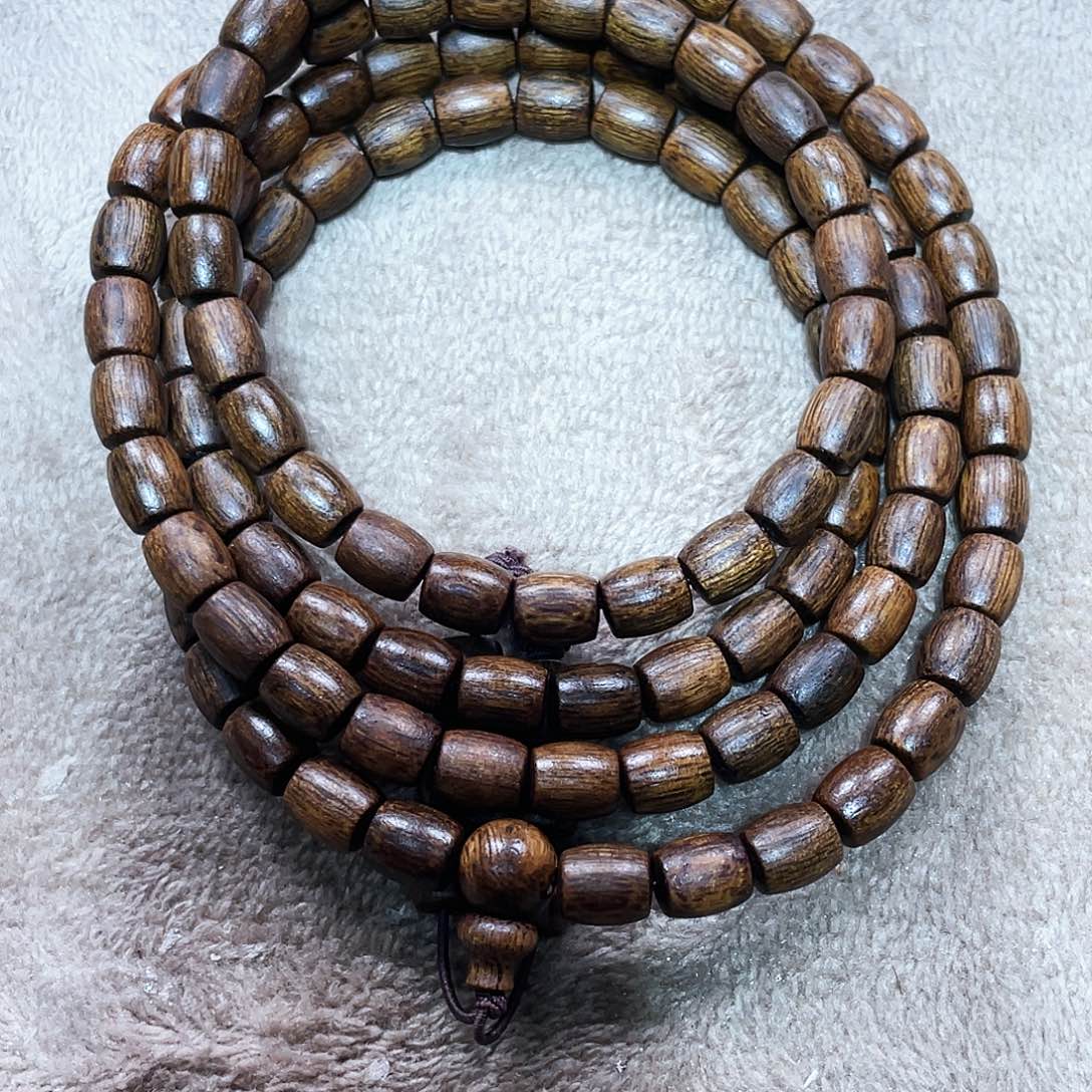 【闪购商品】沉香手串深**兰越南富森红土奇楠沉香0.7