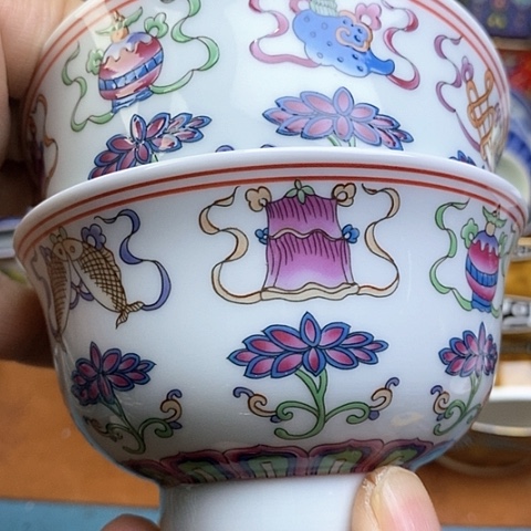 景德镇陶瓷藏式茶碗