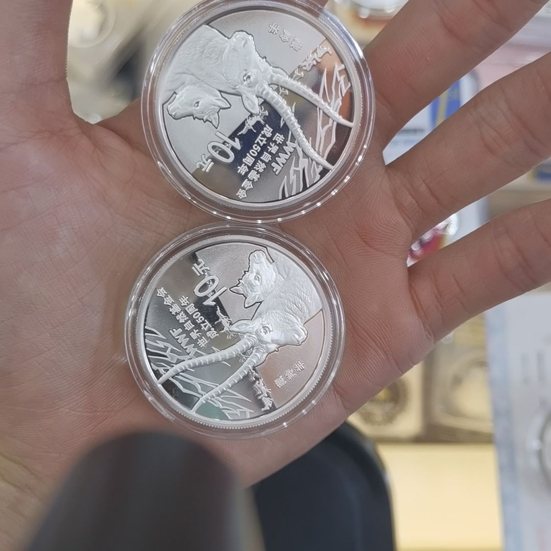 有***人纯银世界基金会俩枚