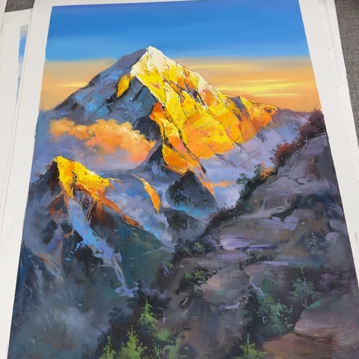 油画优惠多多指教啦。好