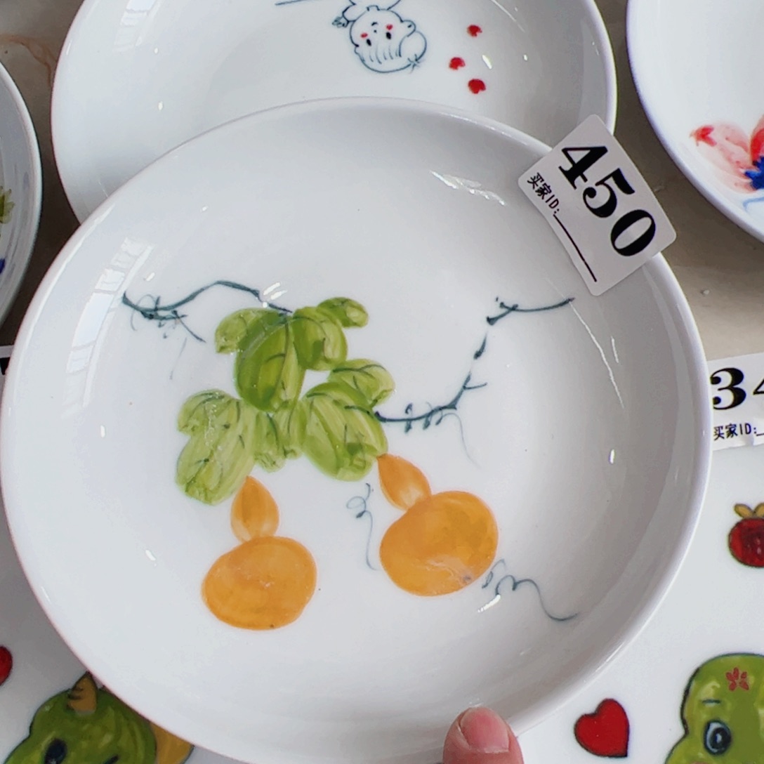 景德镇陶瓷手工手绘制作