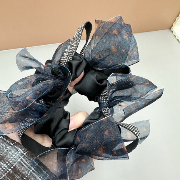 L476夕洛头饰发饰轻奢时尚简约韩版气质精致弹力高弹