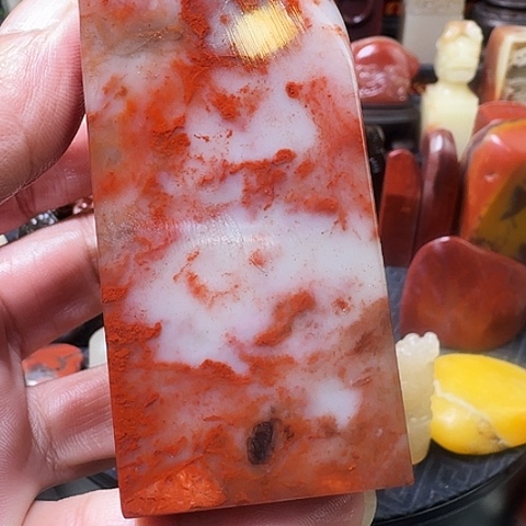 寿山石高山水洞石