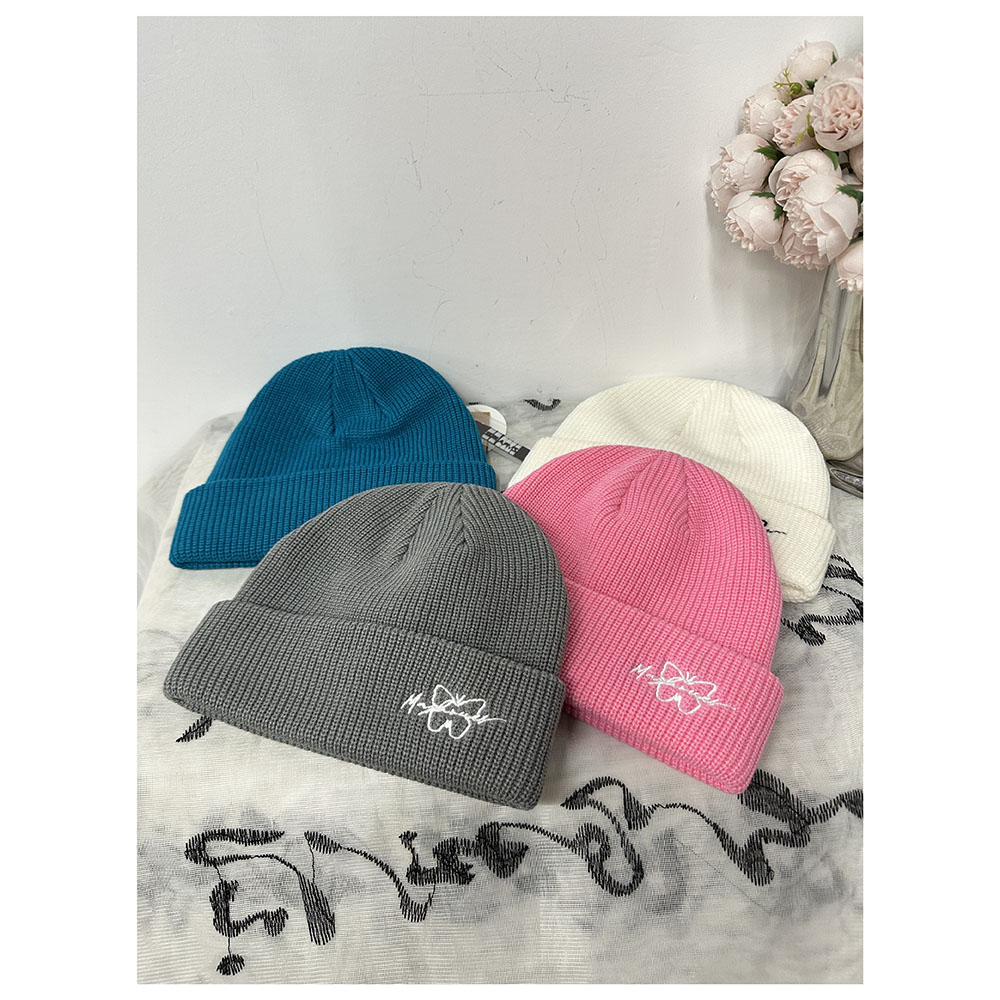 MZ004秋冬新款女士时尚百搭针织包头帽