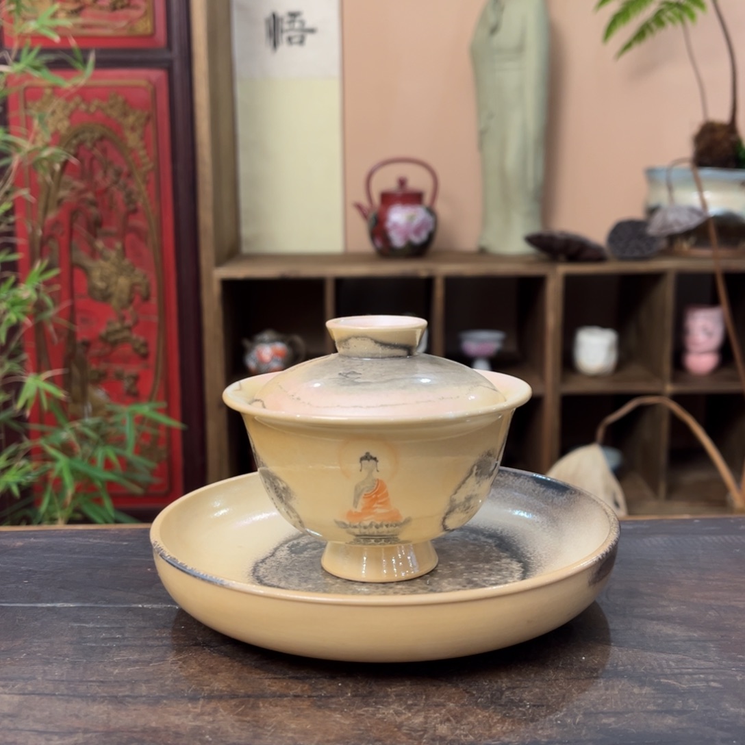 杯景德镇纯手工手绘陶瓷