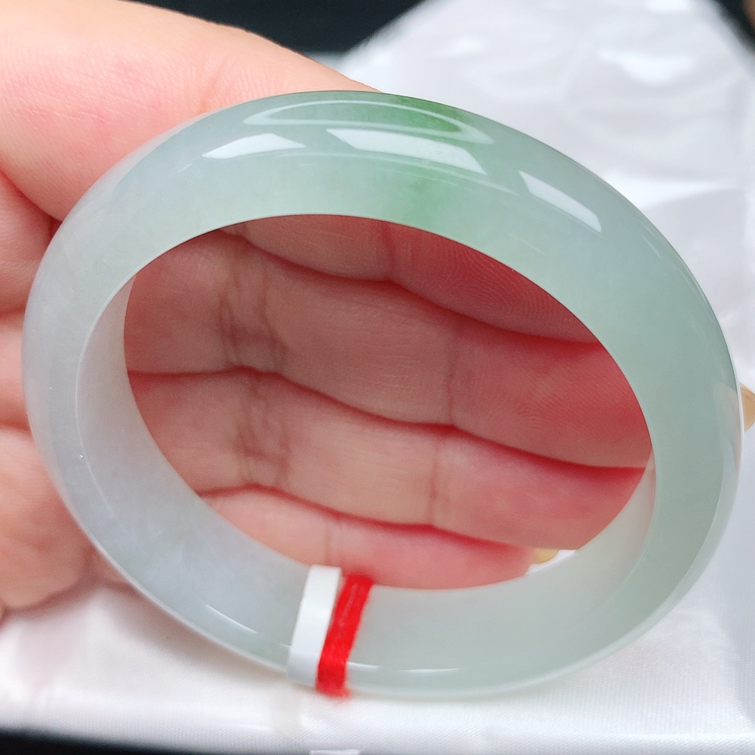 未镶嵌手镯翡翠6冰晴冰透