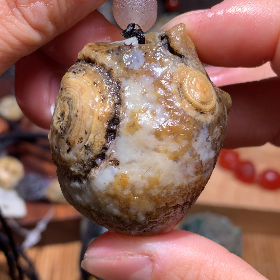 未镶嵌玛瑙/玉髓珠宝半成品