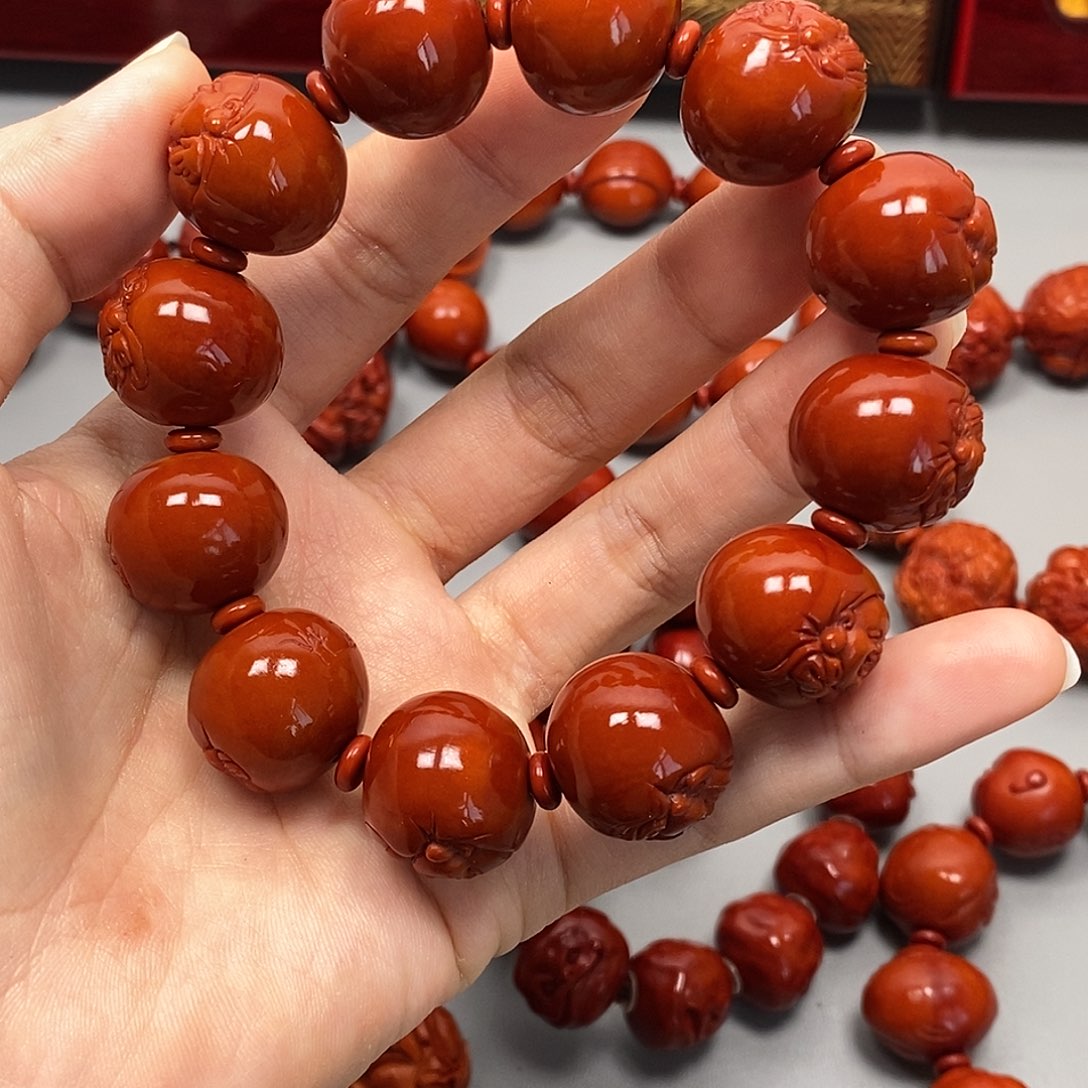 小***9橄榄核手串财迷串