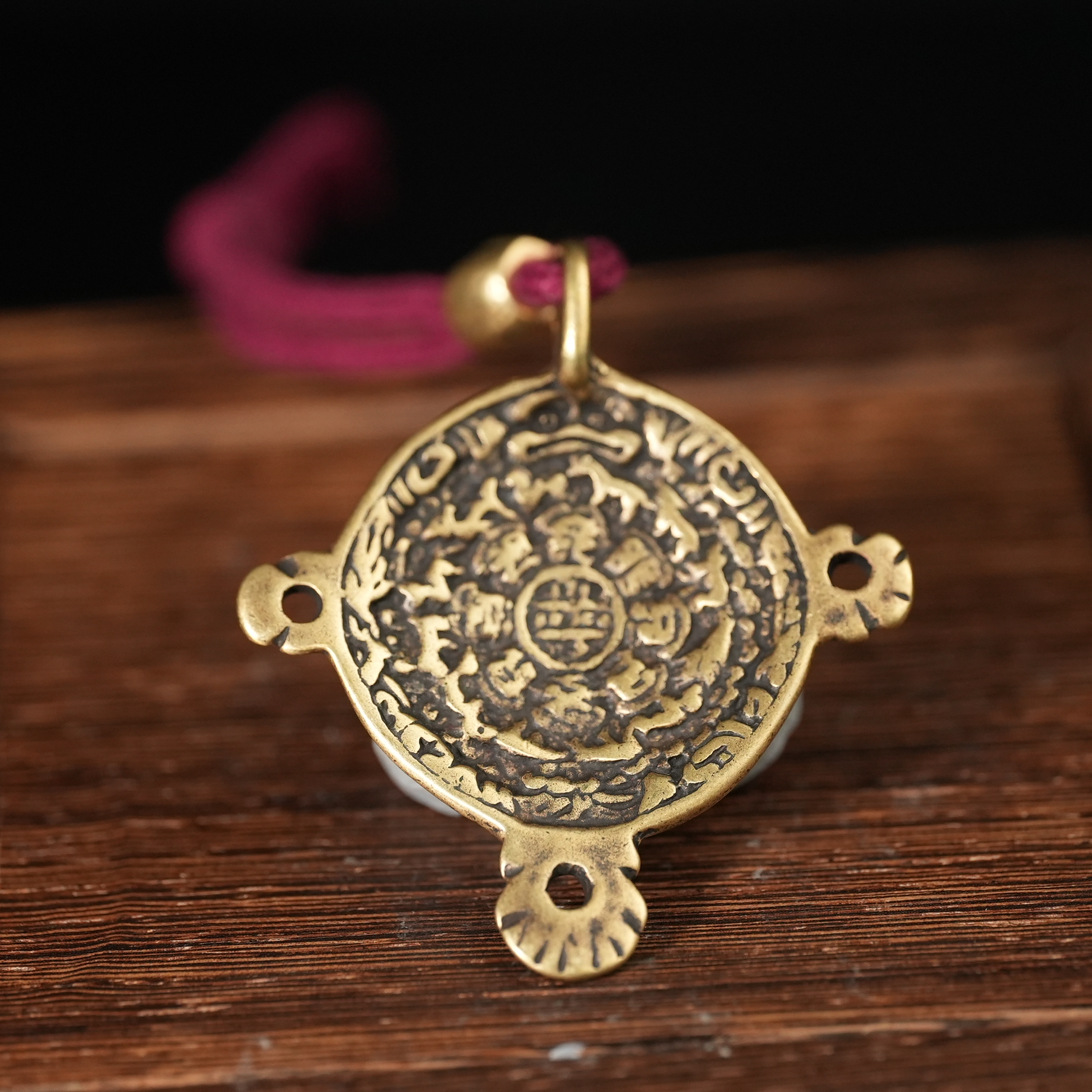 十九世纪九宫八卦牌【古珠精选】AABS250523001