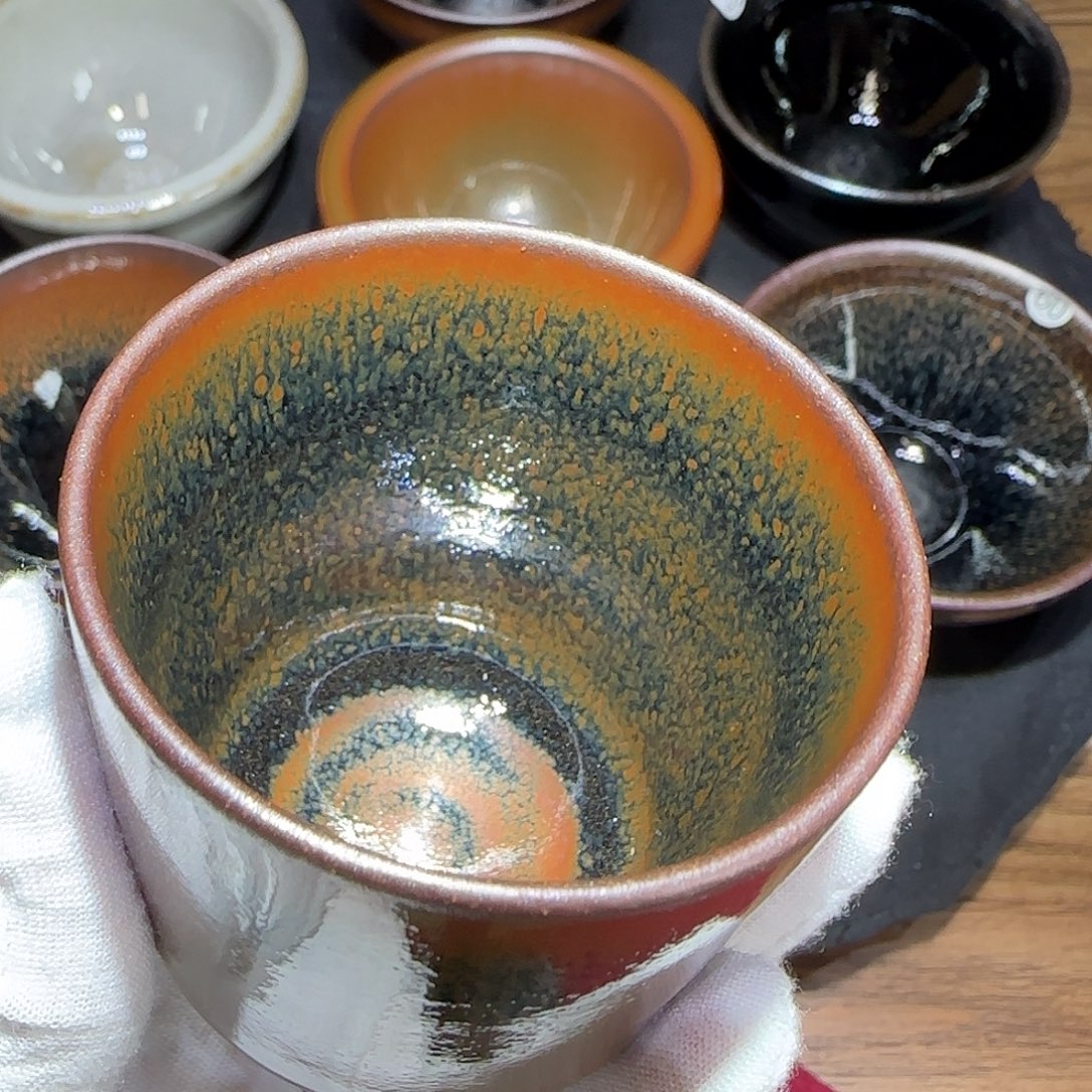 毛***y茶盏印春堂柴烧原矿