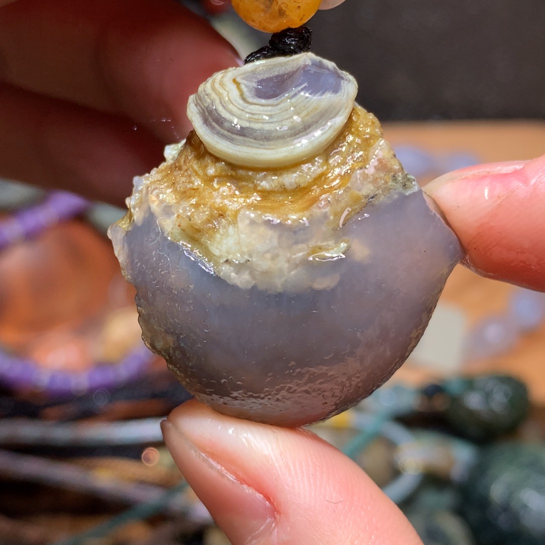 未镶嵌玛瑙/玉髓珠宝半成品