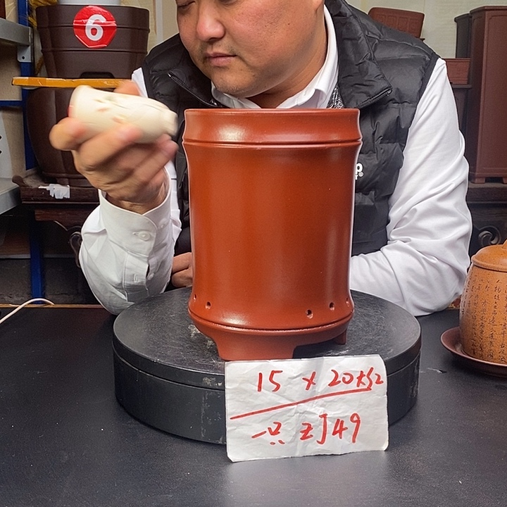 花盆紫砂货号一只ZJ49