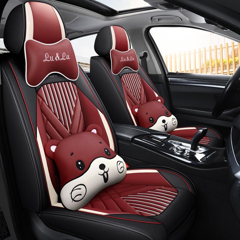 汽车座套四季通用网红汽车坐垫座椅套