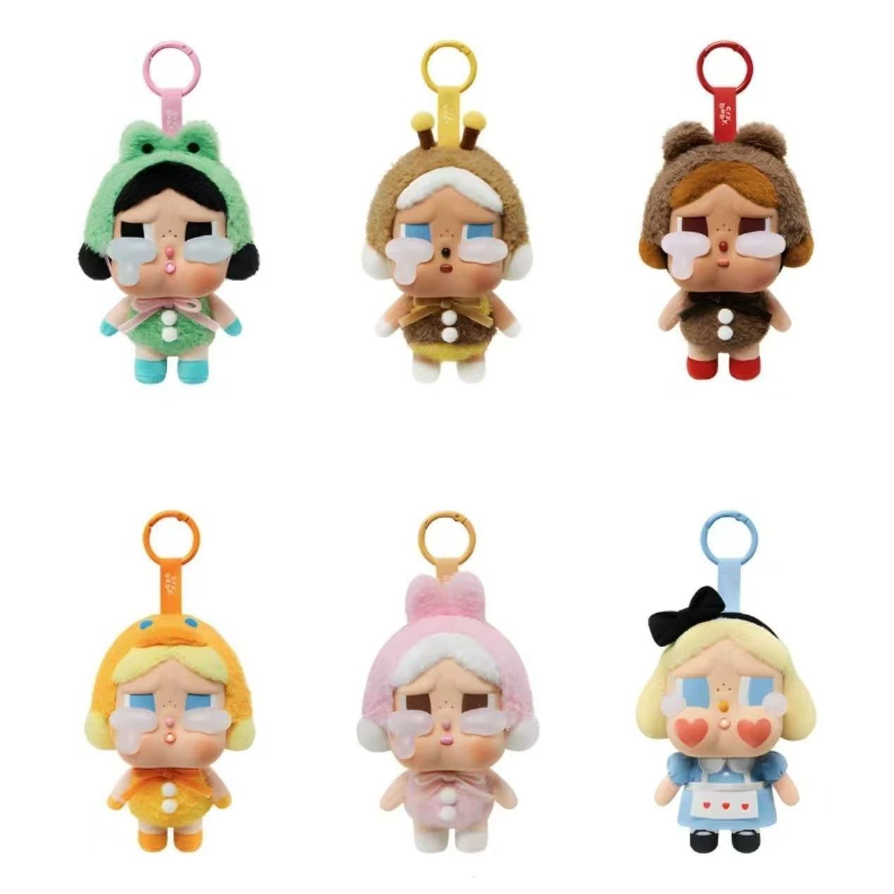 盲盒毛绒公仔钥匙扣挂件手工摆件女生车内饰品摆件玩偶新品可爱