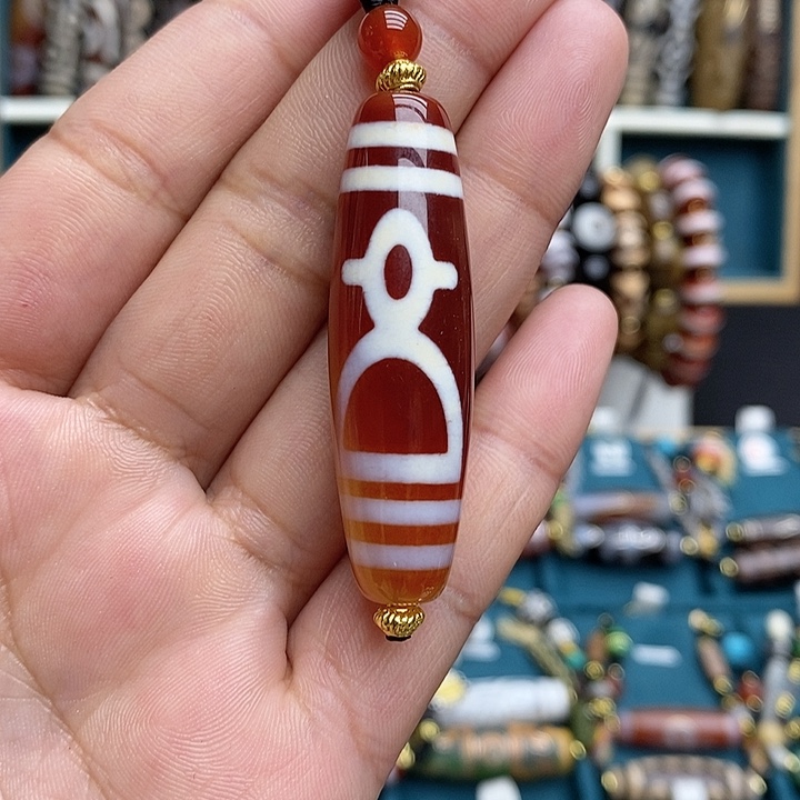 玛瑙/玉髓颈饰合金