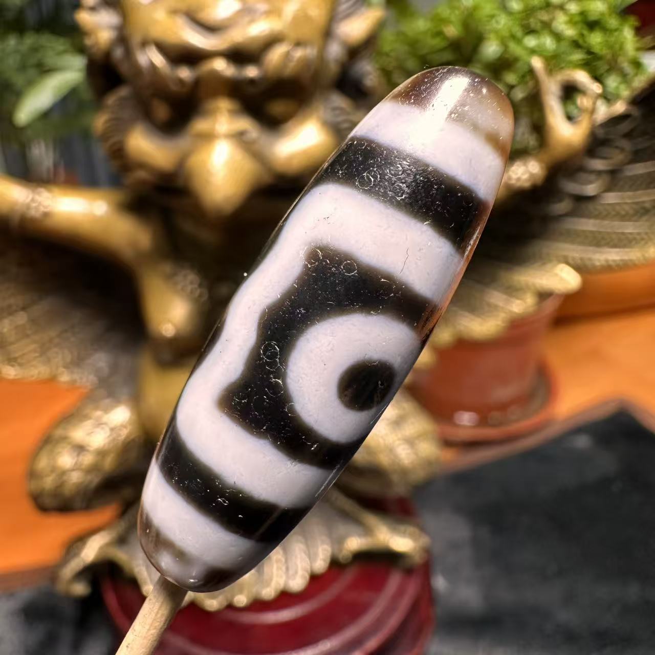 行运星辰一眼特色玛瑙天珠