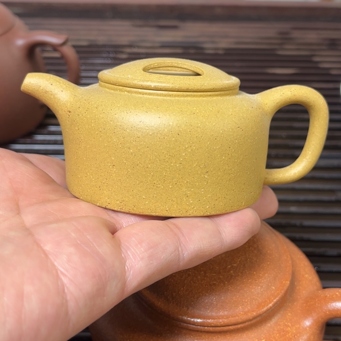 紫砂茶壶用****4半手工紫砂壶