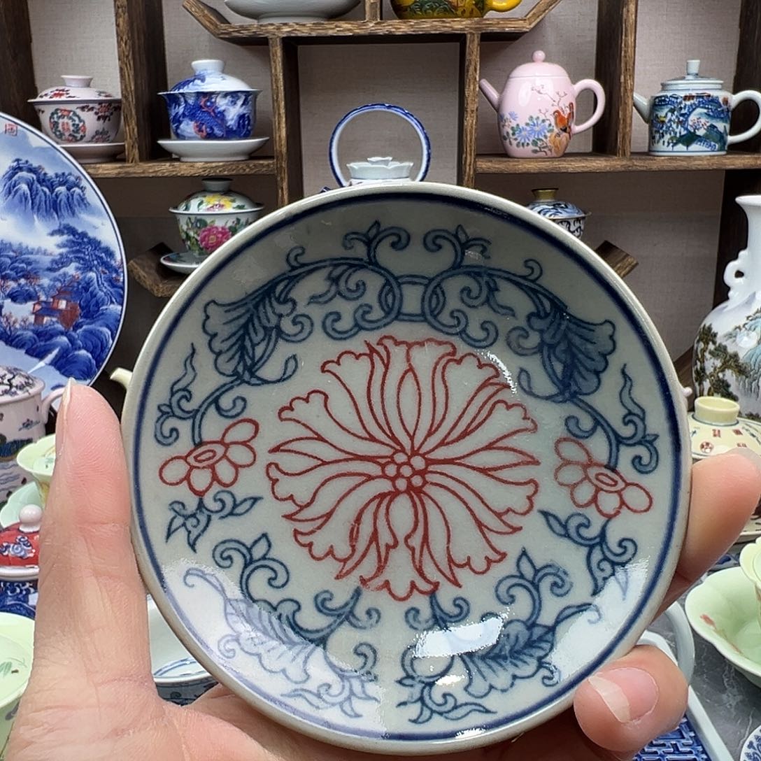 陶瓷碟景德镇陶瓷567老厂瓷24